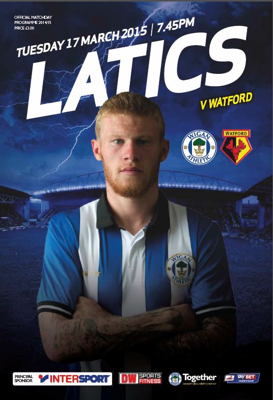 WIGAN ATHLETIC v WATFORD 2014/15